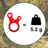 Guyline Tensioner 20 Pieces Rope Tensioner for Outdoor Tent Camping Accessories