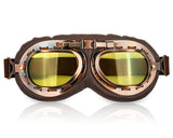 Glossy Series Motorcycle Glasses with Smoke Lenses