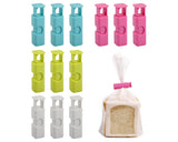 Bag Clips for Food Storage 12 Pieces Bag Cinches for Bread Quick and Easy to Use