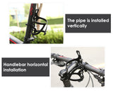 Bike Water Bottle Holder Adapter Bicycle Water Bottle Cage Handlebar Mount Clamp