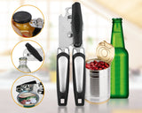 Manual Can Opener Hand Held Can Openers for Seniors Can Multifunctional Openers for Kitchen with Bottle Opener