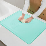 Large Silicone Baking Mat 29 x 21 Inch Non Stick Extra Thick Pastry Mat with Measurements and High Edge