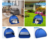 Mini Tent for Pets Small Dog Tent for Beach Portable Pop Up Sun Shade Shelter