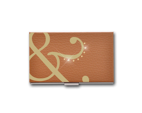 Ampersand Bling Swarovski Crystal Card Case