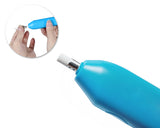 Battery Operated Refillable Electronic Eraser Kit for Pencil and Charcoal - Blue