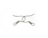 Hypoallergenic Earring Hooks 200 Pieces Steel Earwires