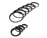 10 Pcs Camera Lens Filter Adapter Metal Stepping Rings Step Up 25-82mm