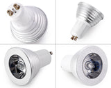 4 Pcs 5W GU10 Multiple Color LED Light Bulb with Wireless Remote Control