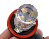 2 Pcs 80W LED Headlight Fog Light Bulbs - Super White