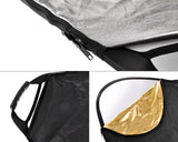 5 in 1 80cm Triangle Camera Lighting Reflector with Handle