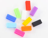 10 Pcs Silicone Fastener Ring for Garmin Vivofit Wristband Bracelet