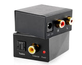 Digital Coaxial Toslink to Analog RCA Audio Converter