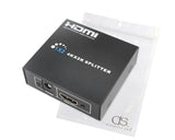 4K HDMI Splitter with 1 Input and 2 Outputs