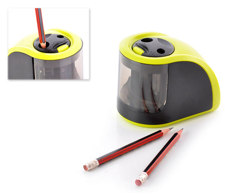 Battery Powered Electrical Pencil Sharpener - Green