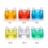 120 Pcs Assorted Automobile Mini Fuse Set with Case