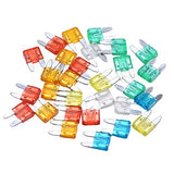 120 Pcs Assorted Automobile Mini Fuse Set with Case