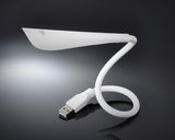 Flexible USB LED Light for Laptop Computer - White