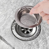 2 Pcs 4.33 Inches Stainless Steel Basket Strainer for Kitchen Sink