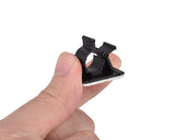 Adhesive Cable Clips Set of 50 - Black