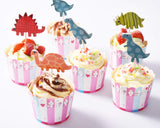 72 Pieces Dinosaur Cupcake Topper