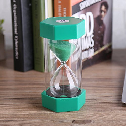 10 Minute Hourglass Sand Timer - Green