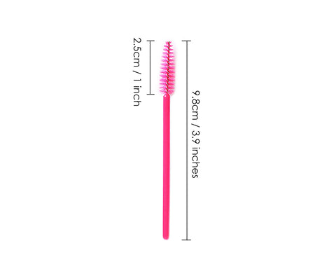 Eyelash Brush 200 Pieces Disposable Mascara Wands for Lash Extensions