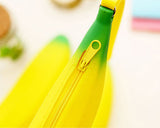 Banana shaped Pencil Case Silicone Coin Purse