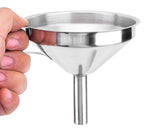 12cm Stainless Steel Funnel With Removable Filter