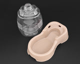 946ml Pet Dog Water Dispenser - Nude