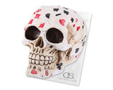 Decorative Poker Skull Head