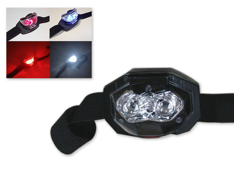 2 in 1 Waterproof LED Headlight with Head Strap