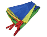 2m Rainbow Play Parachute with Handles for Kids Game