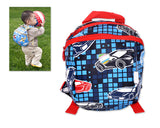 Safety Harness 9' Backpack with Rein Strap for Toddler Kids - Car