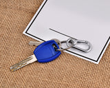 Stainless Steel Carabiner Clip Keyring Key Chain for Keys