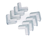 8 Pcs PVC Child Furniture Safety Corner Guards- Transparent