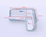 8 Pcs PVC Child Furniture Safety Corner Guards- Transparent