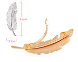 2 Pieces Korean Style Leaf Shaped Hair Clip