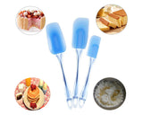 Silicone Spatulas Set Heat Resistant Baking Scraper