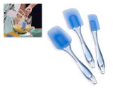 Silicone Spatulas Set Heat Resistant Baking Scraper