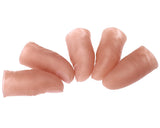 Fake Thumb Tip Magic Trick Finger Tip for Halloween Set of 5