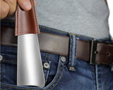 Stainless Steel Shoe Horn with Leather Strap