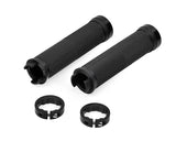 2 Pieces Aluminum Bicycle Mountain Bike Handlebar Grips - Black