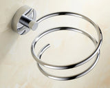 Wall Mounted Stainless Steel Spiral Hair Dryer Holder