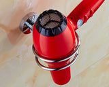 Wall Mounted Stainless Steel Spiral Hair Dryer Holder