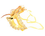 Masquerade Mask with Flower Set of 2 Costume Party Mask