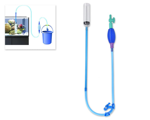 Aquarium Cleaner with Vacuum Pump and Pipe Clamp