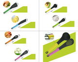 6 Pieces Non Stick Kitchen Utensil Set with Holder