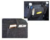 Multi-pocket Car Seat Organiser - Black