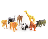 Assorted Jungle Animal Figures Set of 8