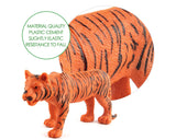 Assorted Jungle Animal Figures Set of 8